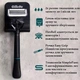 Чоловічий набір для догляду за волоссям інтимних зон Gillette Intimate (тример і бритва з трьома картриджами/підставкою та крем для гоління 177 мл) - зображення 6