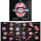 Подарунковий набір для макіяжу NYX Cosmetics Box of Goodies Advent Calendar 12 Помад 12 Тіней для повік - зображення 2