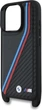 Etui plecki BMW M Edition Carbon Tricolor Lines & Strap do Apple iPhone 16 Pro Black (BMHCP16L23PSVTK) - obraz 5