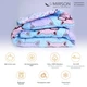 Одеяло антиаллергенное MirSon Сolor Fun Line Whales №4091 Eco-Soft 140x205 см Зима (2200004876009) - изображение 2