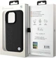 Etui plecki BMW Leather Hot Stamp do Apple iPhone 16 Pro Black (BMHCP16LSLLBK) - obraz 7