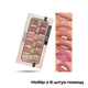 Набор из 6 матовых помад, Mirsist 4D matte lipstick, Nude - изображение 1