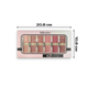 Набор из 6 матовых помад, Mirsist 4D matte lipstick, Nude - изображение 4