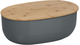 Chlebnik Kela Namur 37.5 x 23 x 14 cm Ciemno-szary (12063) - obraz 1