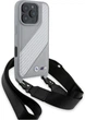 Панель BMW M Edition Carbon Stripe & Strap для Apple iPhone 16 Pro Max Gray (BMHCP16X23PSCCG) - зображення 3
