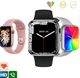 черные Умные смарт-часы Smart Watch M7 Pro Max 45mm электронные наручные смарт часы с функцией звонка - изображение 2