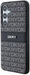 Etui DKNY Leather Mono Stripe & Metal Logo do Samsung Galaxy S24 Black (3666339287474) - obraz 4
