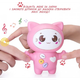 Интерактивная музыкальная игрушка Котенок Link link Cat KarakUli Baby (709E pink) 10164 - изображение 4