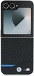 Панель BMW Carbon Blue Line для Samsung Galaxy Z Flip 6 Black (BMHCZF622NBCK) - зображення 2