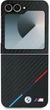 Панель BMW Carbon Tricolor для Samsung Galaxy Z Flip 6 Black (BMHCZF623PUDTK) - зображення 2