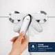 Смеситель для ванны Grohe QuickFix Dice 1018720000 с душевым гарнитуром Vitalio Comfort 110 26928001 (BF101872VC) - изображение 10