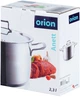 Garnek Orion Anett z pokrywką ze stali nierdzewnej 2.3 l (8697414827310) - obraz 5