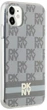 Панель DKNY IML Checkered Mono Pattern & Printed Stripes MagSafe для Apple iPhone 11 / Xr Beige (3666339269395) - зображення 4