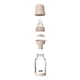 Скляна BIBS Baby Glass Bottle дитяча пляшечка з силіконовою соскою - 120 ml - Blush - изображение 2