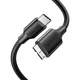 Дата кабель USB-C 3.1 to Micro USB 3.0 1.0m 3A US312 black Ugreen - изображение 1