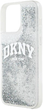 Etui DKNY Liquid Glitter Big Logo do Apple iPhone 15 Pro White (3666339270919) - obraz 6