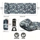 Надувний матрац каремат Pacoone Camo вбудований насос із подушкою, каремат - изображение 2