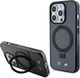 Etui plecki BMW Ring Stand M Collection MagSafe do Apple iPhone 15 Pro Black (BMHMP15LURSK) - obraz 1