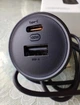 Автомобильное зарядное устройство Xiaomi Mi Car Charger 1A1C 100W (CC07ZM) Turbo Charge с кабелем 1м Чорный - изображение 3