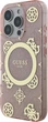 Панель Guess IML Peony On 4G Background MagSafe для Apple iPhone 16 Pro Pink (GUHMP16LH4PYEEP) - зображення 3