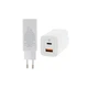 Сетевое зарядное устройство Baseus GaN2 Lite Quick Charger Type-C+USB 65W (CCGAN2L-B) White - изображение 2