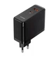 Сетевое зарядное устройство Baseus (CCGP090) GaN5 Pro Fast Charger C+U 100W/20V/5A + Cable Type-C to Type-C 1m (CCGP090201) Black - изображение 3