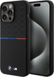 Etui plecki BMW M Silicone Pattern MagSafe do Apple iPhone 15 Pro Max Black (BMHMP15X22SMPK) - obraz 1