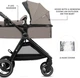 Универсальная коляска 3 в 1 KinderKraft Esme Pro Sand Beige (00-00305356) - изображение 5