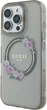 Панель Guess IML Flowers Wreath MagSafe для Apple iPhone 16 Pro Black (GUHMP16LHFWFCK) - зображення 3