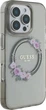Панель Guess IML Flowers Wreath MagSafe для Apple iPhone 16 Pro Black (GUHMP16LHFWFCK) - зображення 4