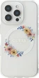 Панель Guess IML Flowers Wreath MagSafe для Apple iPhone 16 Pro Transparent (GUHMP16LHFWFCT) - зображення 2