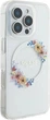 Панель Guess IML Flowers Wreath MagSafe для Apple iPhone 16 Pro Transparent (GUHMP16LHFWFCT) - зображення 4