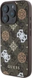 Etui Guess Peony On 4G Background MagSafe do Apple iPhone 16 Pro Brown (GUHMP16LP4PWPW) - obraz 3