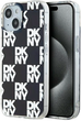 Etui DKNY IML Checkered Mono Pattern do Apple iPhone 13/14/15 Black (3666339268237) - obraz 1