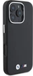 Панель BMW M Smooth Full Wrapped Metal MagSafe для Apple iPhone 16 Pro Black (BMHMP16L23PMWK) - зображення 4