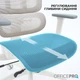 Крісло офісне Officepro Skyline OC680-W-LG-LG White/Light Gray - изображение 2