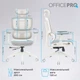 Крісло офісне Officepro Skyline OC680-W-LG-LG White/Light Gray - изображение 8