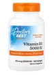 Витамины Doctor's Best Vitamin D3 125 мкг 5000 IU 360 капсул - изображение 1