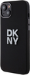Etui DKNY Wrist Strap Stock Logo do Apple iPhone 13/14/15 Black  (3666339264734) - obraz 2