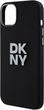Etui DKNY Wrist Strap Stock Logo do Apple iPhone 13/14/15 Black  (3666339264734) - obraz 6