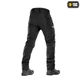 Штани M-Tac Soft Shell Winter Black XS 20306002-XS - зображення 5