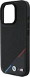 Etui plecki BMW M Perforated Tricolor Line MagSafe do Apple iPhone 16 Pro Black (BMHMP16L23PUPDK) - obraz 6