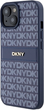 Etui DKNY Leather Mono Stripe & Metal Logo do Apple iPhone 13/14/15 Blue (3666339260811) - obraz 2