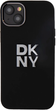 Etui DKNY Liquid Silicone Metal Logo do Apple iPhone 13/14/15 Black (3666339265298) - obraz 2