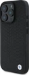 Панель BMW Sign Leather Diamond Metal Logo MagSafe для Apple iPhone 16 Pro Black (BMHMP16L23RDDK) - зображення 2