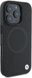 Панель BMW Signature Leather Half Textured & Circle MagSafe для Apple iPhone 16 Pro Black (BMHMP16L23RTPK) - зображення 4
