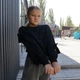 Свитшот для девочки Stylebaby (8576чор) Рост 160 см Черный - изображение 4