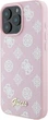 Etui Guess Peony Script Logo MagSafe do Apple iPhone 16 Pro Pink (GUHMP16LPGPYSP) - obraz 3