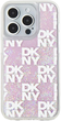 Etui DKNY Liquid Glitter Multilogo do Apple iPhone 15 Pro Max Pink (3666339271206) - obraz 2