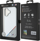 Панель BMW M Carbon Tricolor Line MagSafe для Apple iPhone 16 Gray (BMHMP16S23PUDTS) - зображення 8